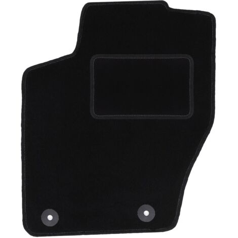Tapis de sol conducteur noir mat pour Peugeot 308 I berline, break, SW (2007-2013) – Polypropylène résistant – Conserve l'élégance et protège le plancher (1/5)