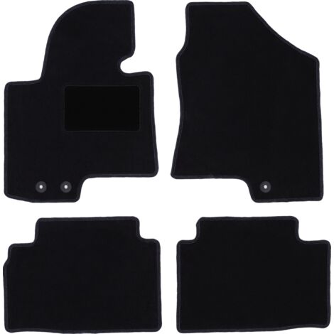 Tapis De Sol Velours Noir Pour Kia Sportage V (2021-2025) - Kit 4 Pièces, Imperméable, Ajustement Parfait - Protège L'habitacle Et Apporte Un Style Moderne - 3