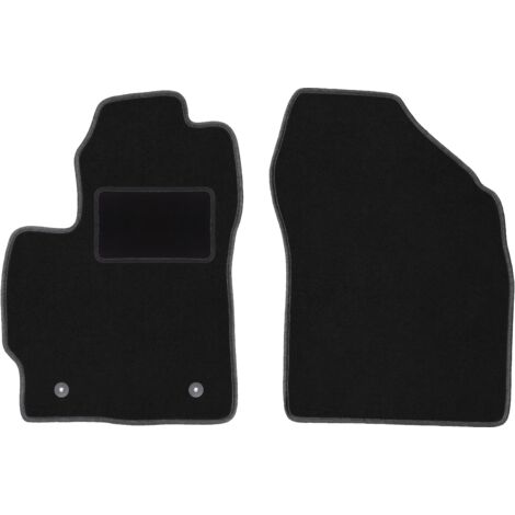Tapis avant noirs pour : Toyota Corolla E14/E15 berline (2007-2012) (1/5)