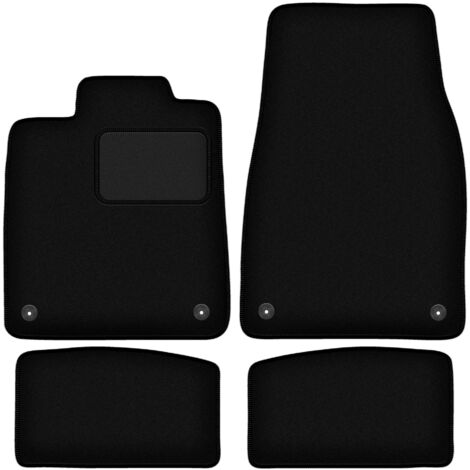 Tapis De Sol En Feutre Noir Sur Mesure Pour VW Volkswagen Jetta VI Berline (2011-2018) - Neuf, Marque Mossa