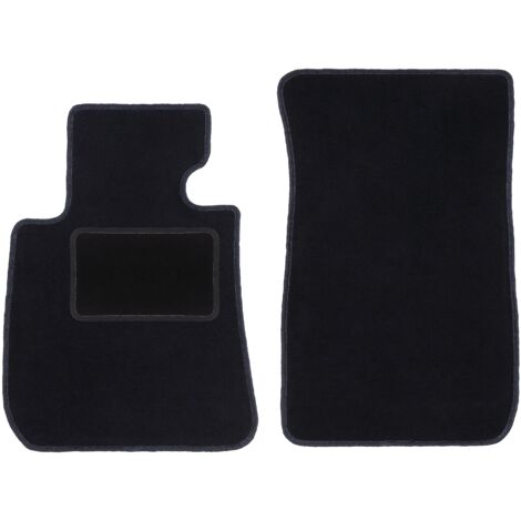 Jeu De 4 Tapis De Sol Sur Mesure Pour BMW Série 1 E87 (2004-2011) - Noir - Fixation Velcro - Marque AD Tuning