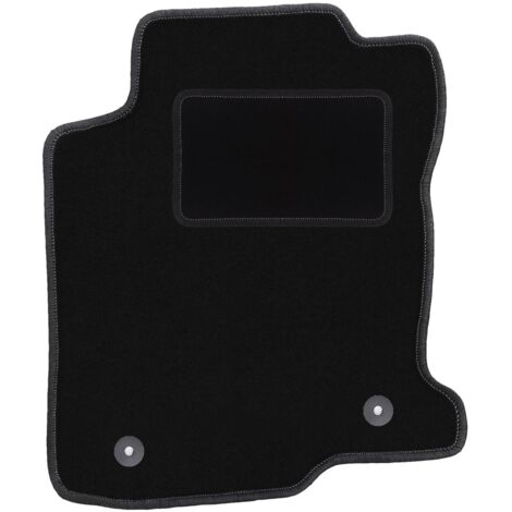Tapis De Sol Conducteur Pour Mini R55/R56 - Velours Noir, Imperméable, Fixation Velcro, Fabriqué En Allemagne