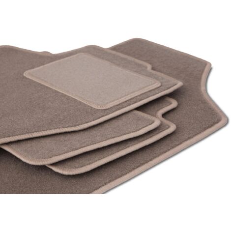 Wielganizator Set Tappetini In Gomma Compatibili Per Jeep Grand Cherokee WK2 (2010-2018) – Antiscivolo, Facili Da Pulire, Neri
