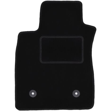 Tapis de sol conducteur noir en polypropylène pour Renault Clio III Grandtour, break, berline (2005-2012) – Protection élégante et durable (1/5)