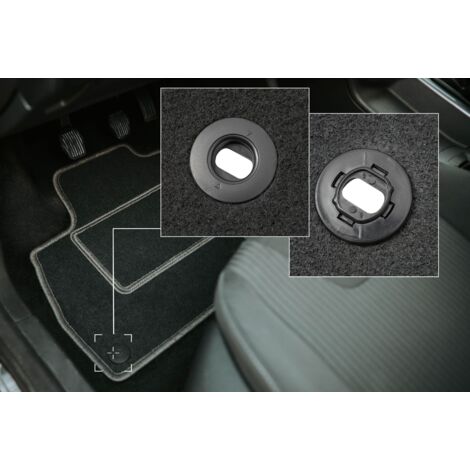 Jeu De Tapis De Sol En Feutre Sur Mesure Pour Toyota Yaris I (1999-2005) - Noir, Marque Mossa