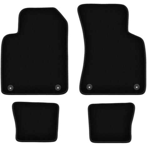 Tappetino In Gomma Per Conducente – Audi TT I 8N (1998-2006) – Bordo Alto 15 Mm, Antiscivolo