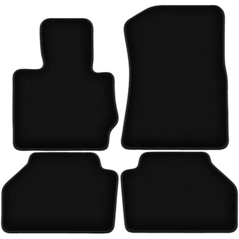 Tapis De Sol Caoutchouc Pour BMW X3 F25 (2010-2017) - 4 Pièces Noir - IMJ-Global