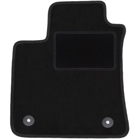 Siège conducteur noir mat pour : Renault Megane IV Grand Coupé, berline, break, grand tourisme, coupé, GT (2015-) (1/5)