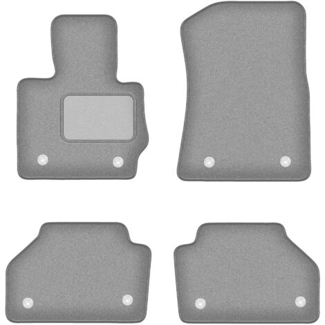 Tapis De Sol En Caoutchouc à Bords Hauts Pour BMW X3 F25 (2010-2018) – Noir – 4 Pièces