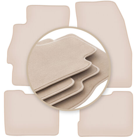 Tapis beige PREMIUM pour : Fiat Linea berline 2009-2015 (1/5)