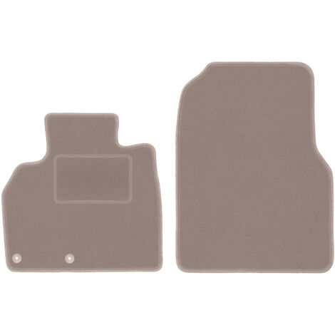Tapis De Sol Graphite Pour Renault Espace V (à Partir De 2014) - Avant/Arrière - Neuf