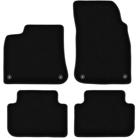 Tapis De Sol Audi A3 8V + Cabriolet 2016-2020 - 4 Pièces Velours Noir