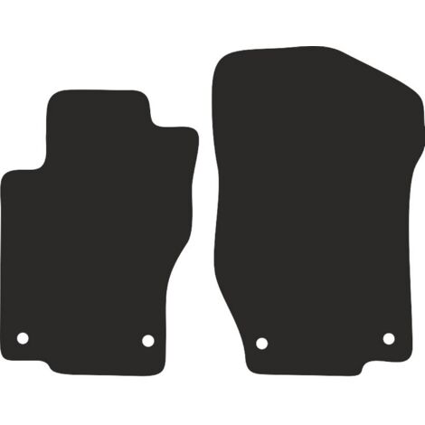 Tapis Velours Premium NOIR Pour Mercedes GL X164 3 Rangées (2005-2012) - Intérieur Complet