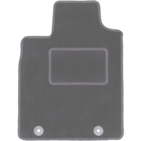 Tapis De Sol Velours Noir 4 Pièces Pour Dacia Logan II (2012-2020) - Imperméable Et Ajusté - 2