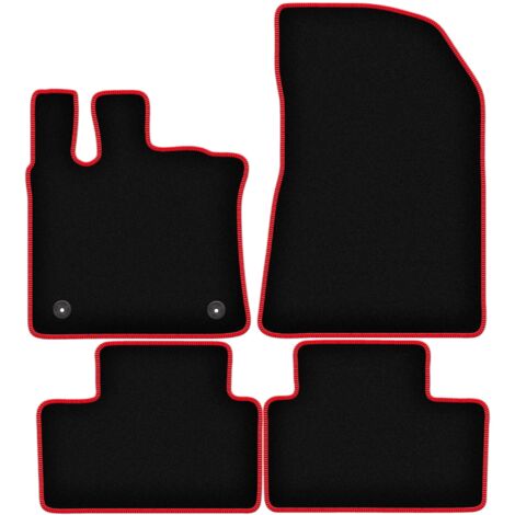 Tapis Velours Sur Mesure Pour Audi TT Roadster 1999-2006 - Talonnière, Ancrage, Emblème Brodé - 1900g/m²
