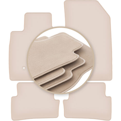 Tapis beiges PREMIUM pour : Renault Thalia II berline 2008-2013 (1/5)