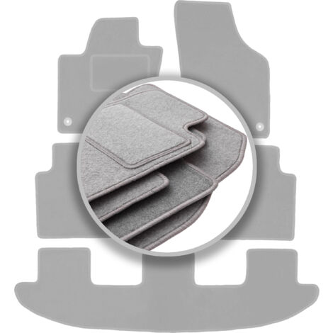 Tappetini In Gomma Anteriori Su Misura Per VW Sharan II (2010+) / Seat Alhambra II (2010-2020) – Set Da 2 - 5
