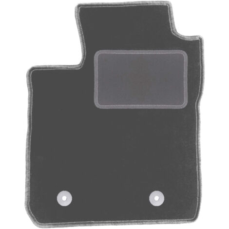 Tapis De Sol Sur Mesure Pour Ford Ecosport I (2012-2017) - Antidérapant, Talonnette Renforcée, Fixation Velcro - Noir - 6