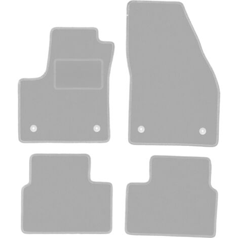 3D rubberen vloermatten No.77 voor OPEL MERIVA B 2010-2017 (4 stukken