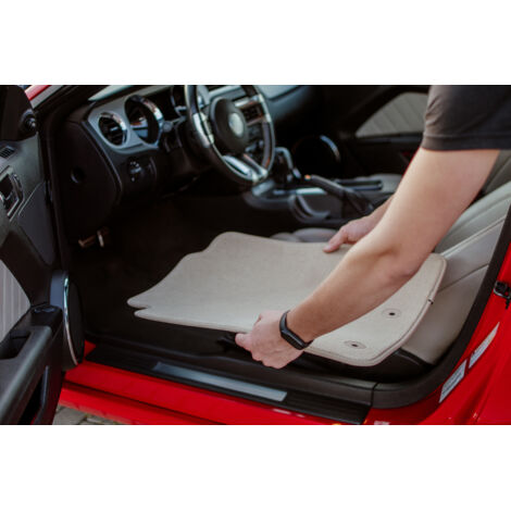 Tapis De Sol Conducteur En Velours Pour BMW E46 - Berline, Touring, Compact, Noir, Origine Allemagne - Neuf