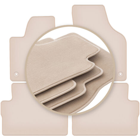 Tapis beiges PREMIUM pour : monospace Seat Alhambra II 2010-2018 (1/5)