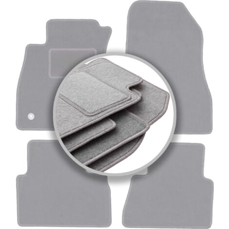 Tappetini Gomma Per Nissan Juke F15 (2010) - Set 4 Pezzi TEXER: Antiscivolo, Inodori, Fissaggio Originale, Prodotto In UE