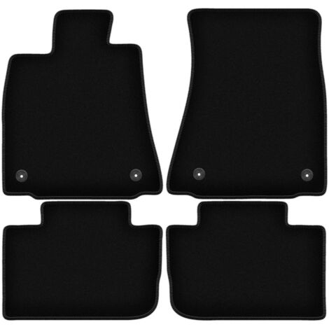 Tapis De Sol Velours Noir 4 Pièces Pour Lexus IS I 1998-2005 - Neuf, Fabrication Pologne