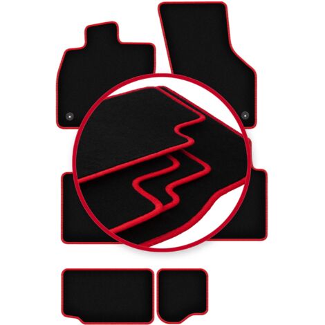 Tapis De Sol Velours Pour Seat Tarraco (2019+) - 4 Pièces - Noir - Neuf