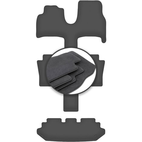 Tapis De Coffre Cuir éco Bleu Foncé Pour Peugeot 807 (2002-2014) - Marque Carmel - Neuf