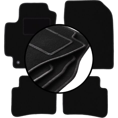 Set De Tapis Fabriqué Pour KIA STONIC à Partir De L'année 2017 En Moquette Automobile, Fabriqué En Italie Avec Gris