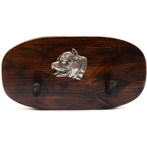 American Pit Bull Terrier, Pit Bull, American Pit Bull Terrier, Pitbul, APBT - Porte-accessoires, porte-médailles avec chien, porte-clés par Art-Dog (1/5)