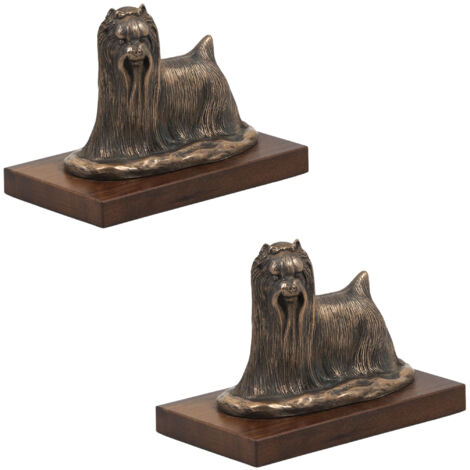 Yorkshire Terrier, York, York, Yorkie - statuette de chien, figurine de bureau, trophée pour exposition canine par Art-Dog (1/5)