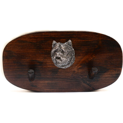 Cairn Terrier - Porte-accessoires, porte-médailles avec chien, porte-clés par Art-Dog (1/5)