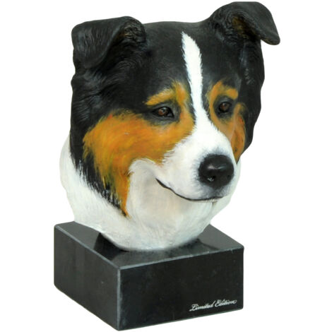 Border Collie - statuette peinte, figurine, réalisée par un artiste, marque Art-Dog (1/4)