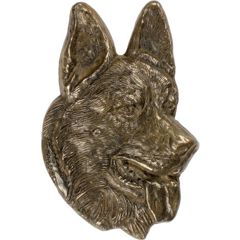 Berger Allemand, Alsacien II - Plaque commémorative avec chien, remerciements personnalisés, récompense, diplôme avec dédicace de la marque Art-Dog (1/3)