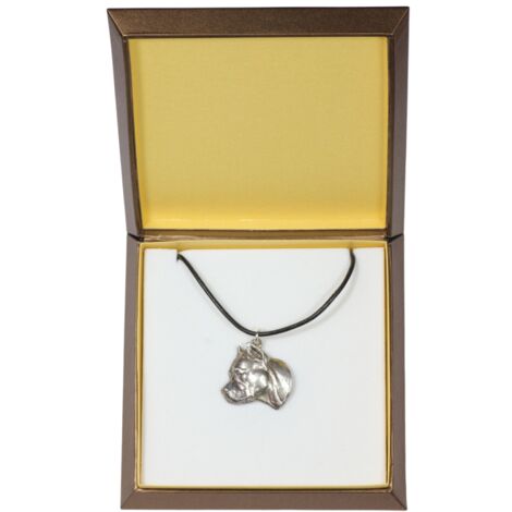 Collier Pendentif Câlin Pour Amoureux Des Chiens - Argenté/noir, Tendance, Cadeau Pour Femme/fille