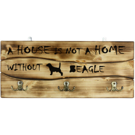 Beagle - cintre avec chien, porte-médailles, décoration d'intérieur par Art-Dog (1/5)
