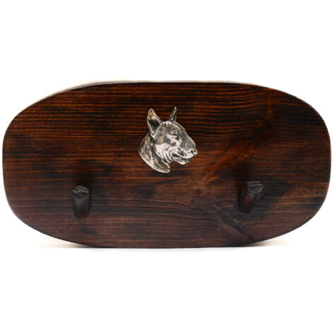 Bull Terrier, Bull Terrier III - Porte-accessoires, porte-médailles avec chien, porte-clés par Art-Dog (1/5)