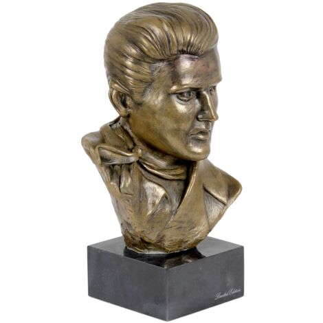 Ingrid Glass - Sculpture, Elvis Presley - 27.5 cm - Verre - 1970