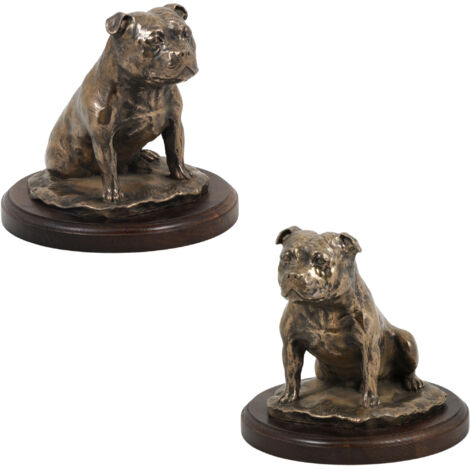 Staffordshire Bull Terrier, Staffik, Staffi - statuette de chien, silhouette de chien, trophée pour une exposition canine par Art-Dog