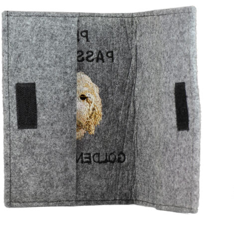 Art-Dog Couverture De Passeport Pour Chien - Couverture En Feutre