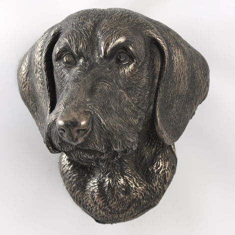 Statue Teckel - Buste Chien Résine/Bronze - Art Dog FR - Édition Limitée