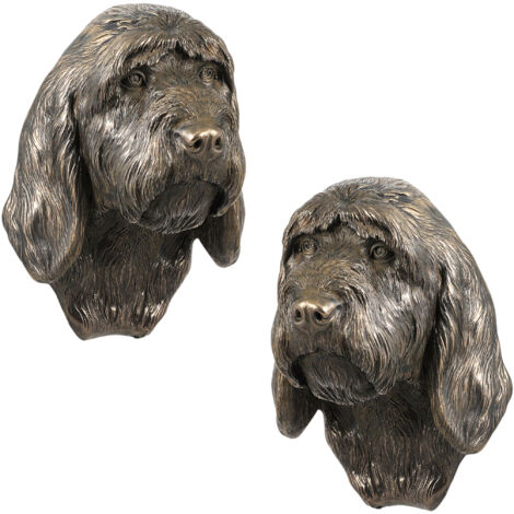 Grand Griffon Vendéen, Grand Griffon Vendéen - statuette de chien, buste suspendu, décoration unique pour les amoureux des chiens par Art-Dog