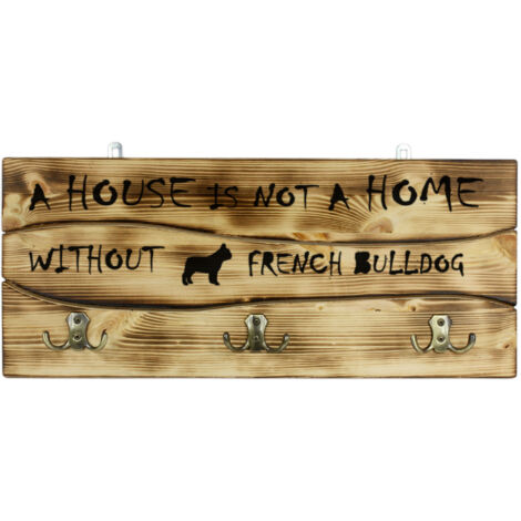 Bouledogue français - cintre avec chien, porte-médailles, décoration d'intérieur par Art-Dog (1/5)