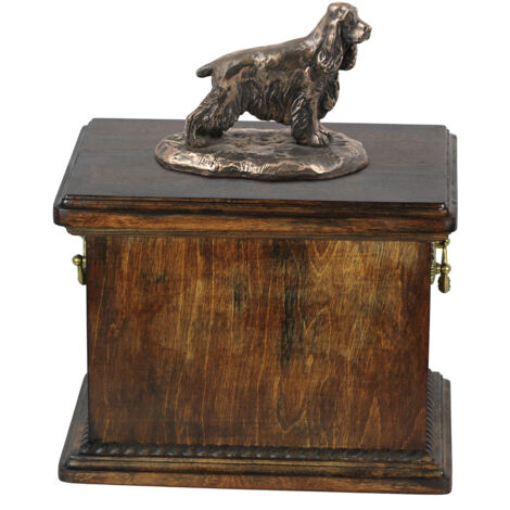Cocker Spaniel anglais - Urne pour cendres de chien, urne avec statuette, urne élégante de style classique par Art-Dog (1/5)