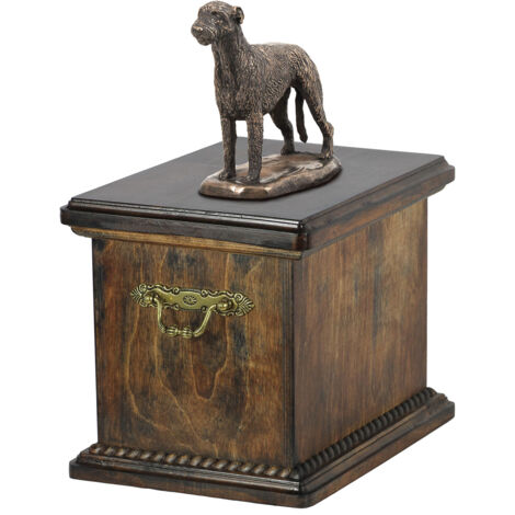 Lévrier irlandais - une urne funéraire pour chien, une urne avec une statuette, une urne élégante de style classique signée Art-Dog (1/5)