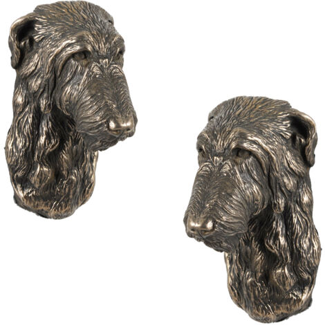 Lévrier écossais, Deerhound - statuette de chien, buste suspendu, décoration unique pour les amoureux des chiens par Art-Dog (1/5)