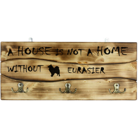 Eurasier, Eurasier - porte-manteau avec chien, porte-médailles, décoration maison par Art-Dog (1/5)