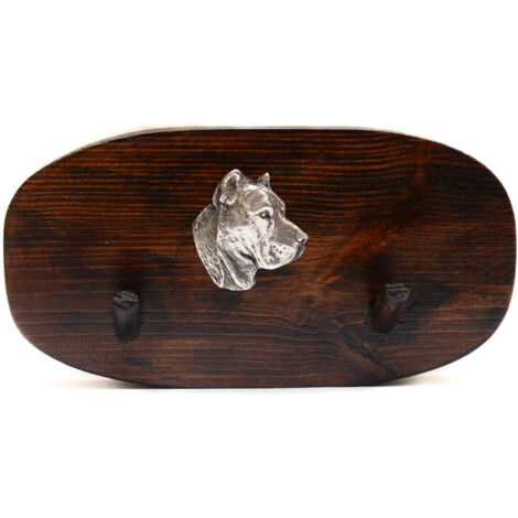 Presa Canario, Canari - Porte-accessoires, porte-médailles avec chien, porte-clés par Art-Dog (1/5)