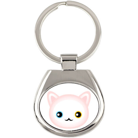 Porte-clés Super Animatrice Comics ANGORA - Fabriqué En France, Métal, Dimensions 8,5x3,5x0,6 Cm